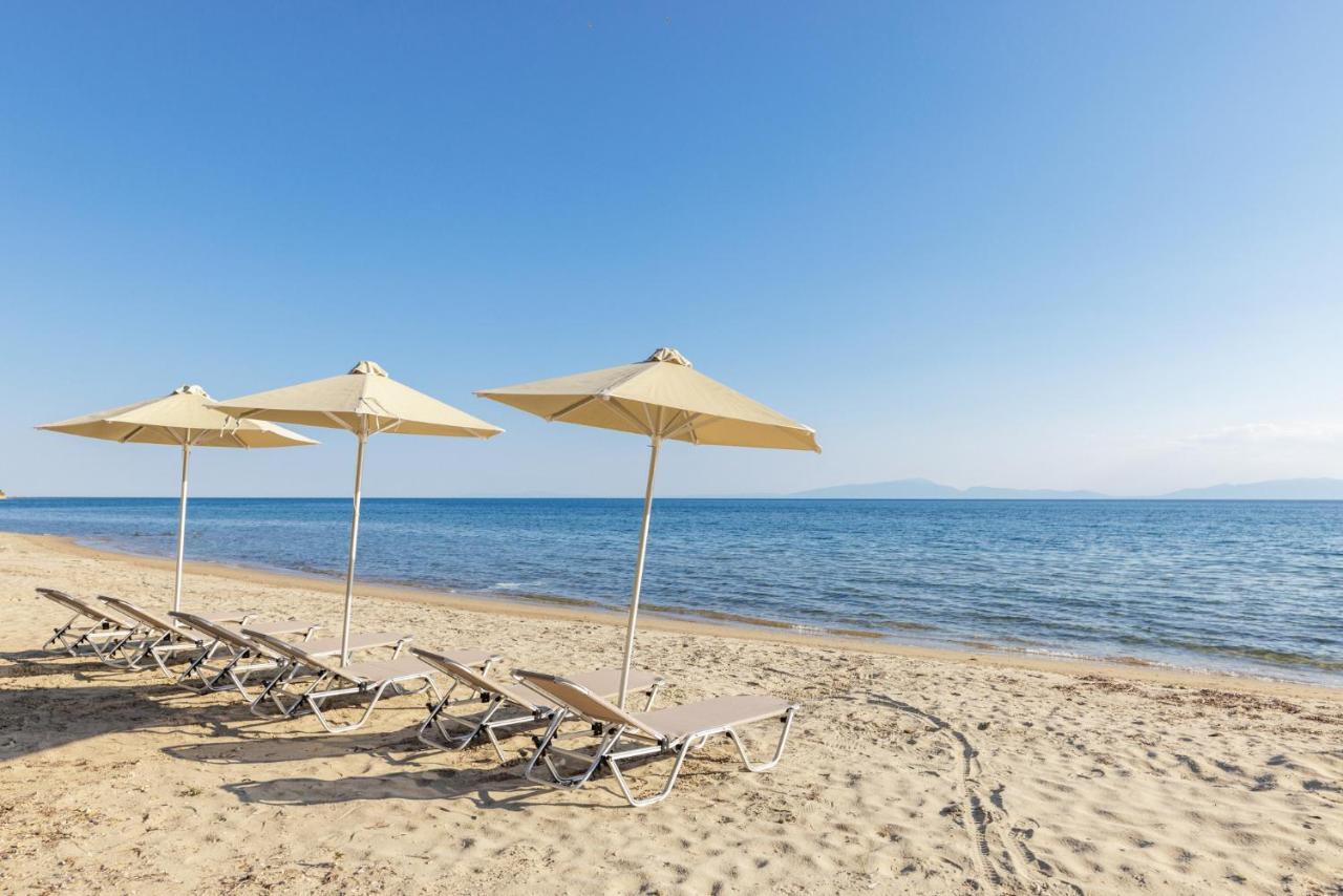 Luna Villa Private Beach Nea Iraklia Exterior foto