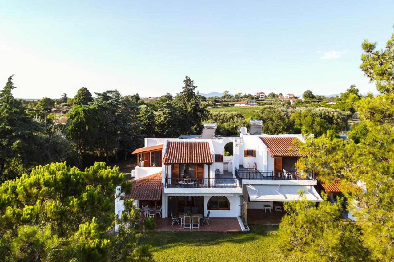 Luna Villa Private Beach Nea Iraklia Exterior foto