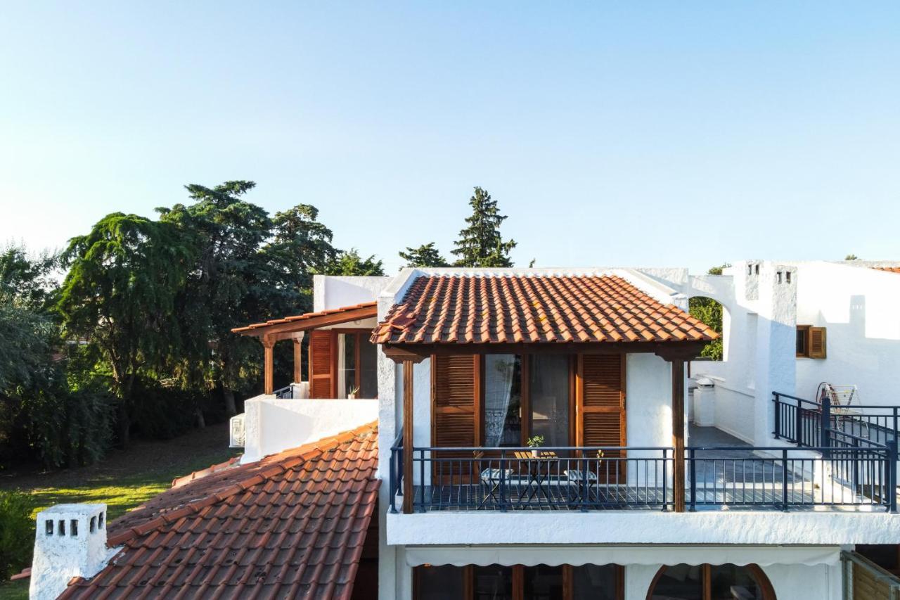 Luna Villa Private Beach Nea Iraklia Exterior foto